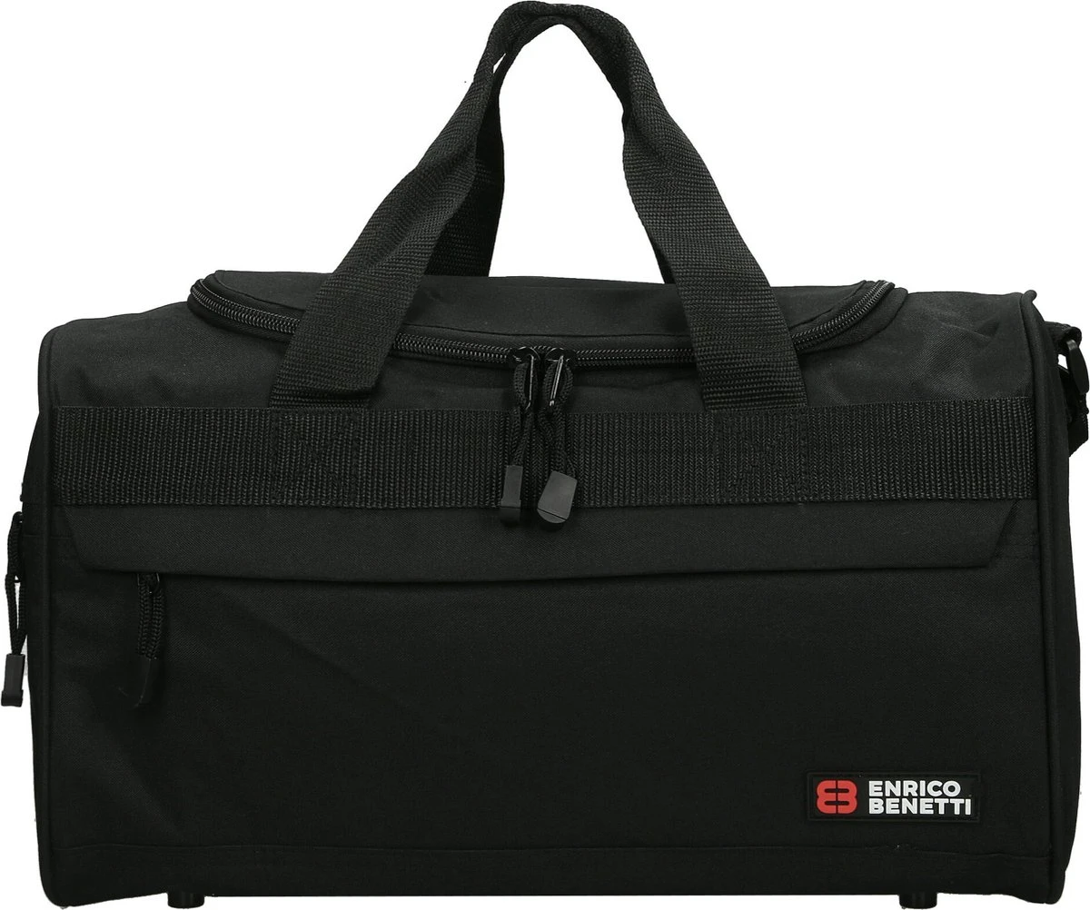 Enrico Benetti San Jose Sporttas/ Reistas - 46040 - Zwart 4 Enrico Benetti San Jose Sporttas/ Reistas - 46040 - Zwart - Afbeelding 2