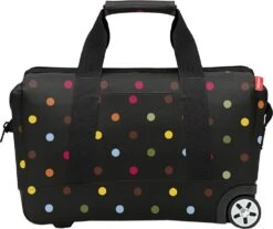 Reisenthel Allrounder Trolley Reiskoffer Reistas Op 2 Wielen - 30L - Dots Zwart -Bagage Kortingen Winkel 1200x1004