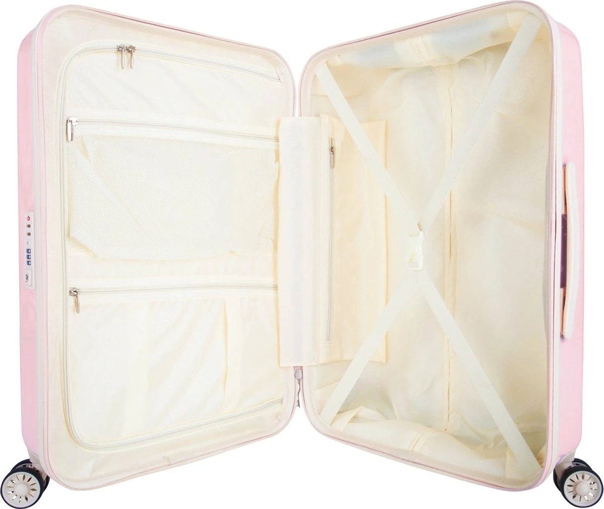 SUITSUIT - Fabulous Fifties - Pink Dust - Reiskoffer (66 Cm) 5 SUITSUIT - Fabulous Fifties - Pink Dust - Reiskoffer (66 Cm) - Afbeelding 3
