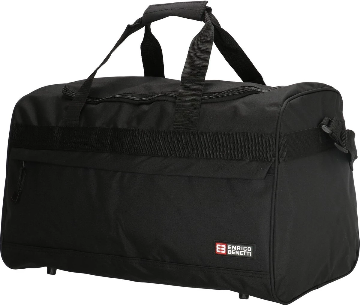 Enrico Benetti - Weekendtas - Weekendtas Dames - Reistas Zwart - Reistas Heren - Sporttas Zwart 4 Enrico Benetti - Weekendtas - Weekendtas Dames - Reistas Zwart - Reistas Heren - Sporttas Zwart - Afbeelding 2