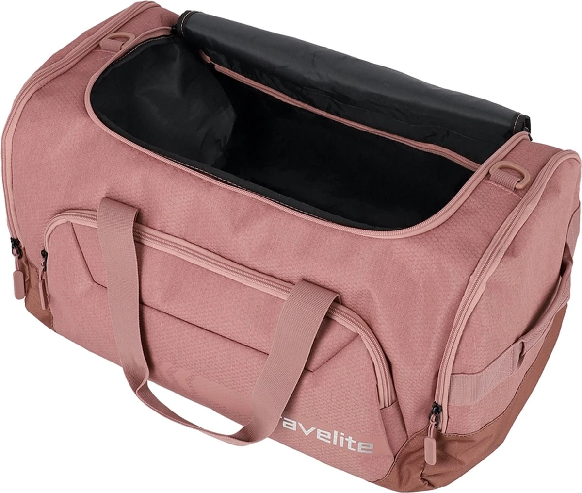 Travelite Reistas / Weekendtas 30 X 55 X 30 Cm - Kick Off - Roze 4 Travelite Reistas / Weekendtas 30 X 55 X 30 Cm - Kick Off - Roze - Afbeelding 2