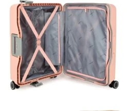 Decent Handbagage Koffer / Trolley / Reiskoffer - 55 Cm - 38 Liter - Polypropyleen - On-Tour - Roze 25 Decent Handbagage Koffer / Trolley / Reiskoffer - 55 Cm - 38 Liter - Polypropyleen - On-Tour - Roze -Bagage Kortingen Winkel 1200x1052 1