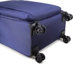Decent D-Upright Handbagage Koffer - 55 Cm - TSA Slot - Donkerblauw -Bagage Kortingen Winkel 1200x1054
