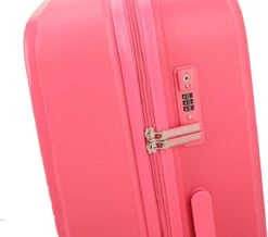 Decent CROSS-ONE PP Trolley 76 Cm - 94 Liter - TSA Slot - Pink -Bagage Kortingen Winkel 1200x1058