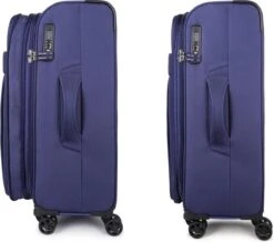 Decent D-Upright Large Koffer - 76 Cm Expandable - TSA Slot - Donkerblauw -Bagage Kortingen Winkel 1200x1061 1