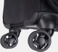 Decent D-Upright Handbagage Koffer - 55 Cm - TSA Slot - Zwart -Bagage Kortingen Winkel 1200x1065