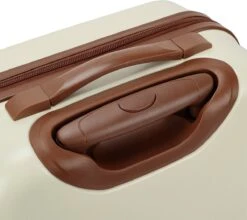 Decent Retro Handbagage Koffer 55 Cm White -Bagage Kortingen Winkel 1200x1070