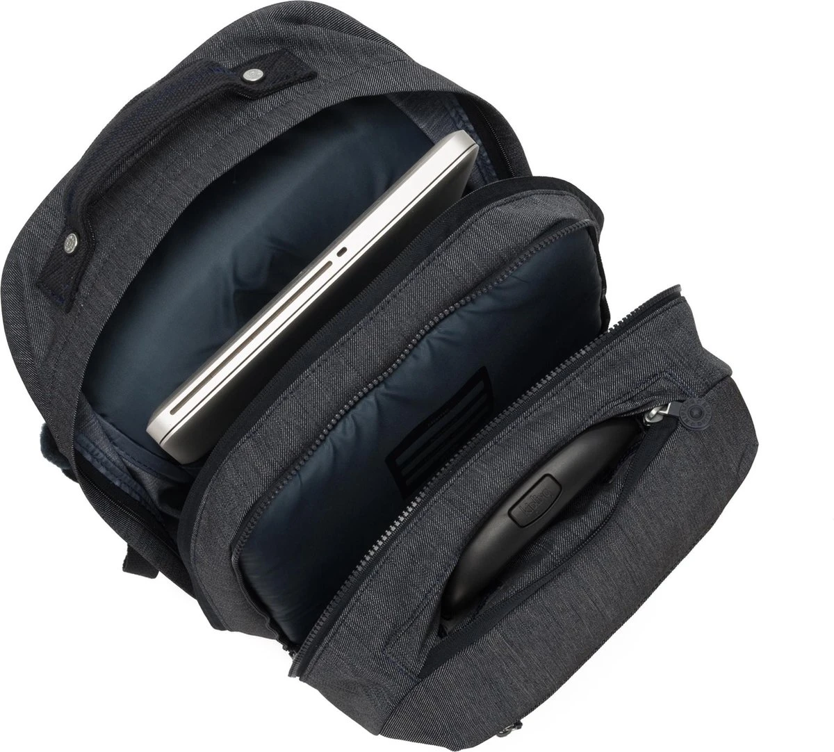 Kipling SARI Rugzak Met Wielen, 27 Liter, 15 Inch Laptopvak - Marine Navy 5 Kipling SARI Rugzak Met Wielen, 27 Liter, 15 Inch Laptopvak - Marine Navy - Afbeelding 3