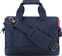 Reisenthel Allrounder M Reistas Sporttas - 18L - Rhombus Midnight Gold Blauw -Bagage Kortingen Winkel 1200x1086 2