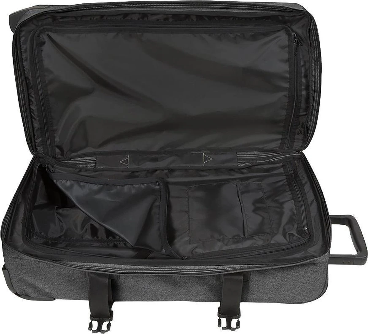 Eastpak TRANVERZ M Reiskoffer (67 X 35.5 X 30 Cm) - Black Denim 14 Eastpak TRANVERZ M Reiskoffer (67 X 35.5 X 30 Cm) - Black Denim - Afbeelding 12