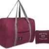 Merkloos Duffelbag - Reistas - Sporttas - Opvouwbare Reistas - Weekendtas - Rood