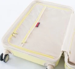 Decent Star Maxx Handbagage Koffer - 55 Cm - TSA Slot - Pastel Geel 41 Decent Star Maxx Handbagage Koffer - 55 Cm - TSA Slot - Pastel Geel -Bagage Kortingen Winkel 1200x1092