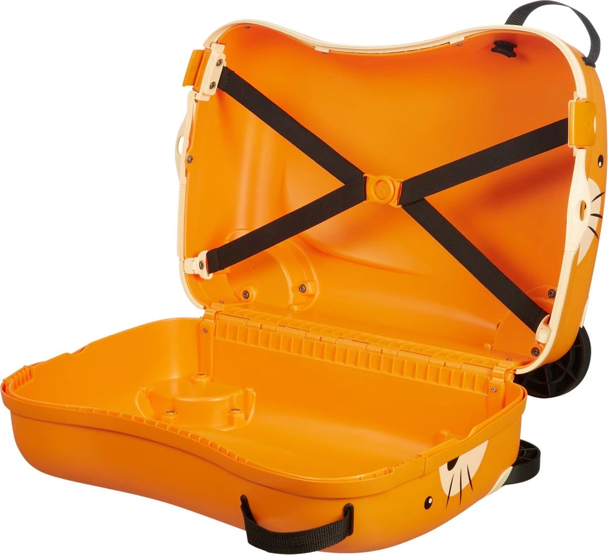 Samsonite Ride-on Kinderkoffer - Dream Rider Suitcase Tiger T. 6 Samsonite Ride-on Kinderkoffer - Dream Rider Suitcase Tiger T. - Afbeelding 4