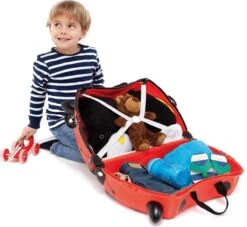 Trunki Ride-On Handbagage Koffer 46 Cm - Lieverheersbeestje Harley -Bagage Kortingen Winkel 1200x1101 1