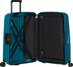 Samsonite Reiskoffer - S'Cure Spinner 69/25 - Petrol Blue -Bagage Kortingen Winkel 1200x1101 6