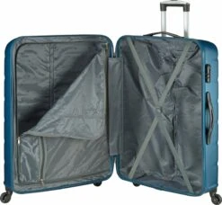 Princess Traveller Grenada - Reiskoffer - Grijsblauw - L - 76cm -Bagage Kortingen Winkel 1200x1108 1