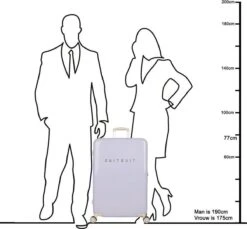 SUITSUIT - Fabulous Fifties - Luminous Mint - Reiskoffer (76 Cm) -Bagage Kortingen Winkel 1200x1114 10