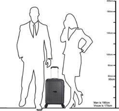 Decent Maxi-Air Handbagage Koffer - 55 Cm - Pink 30 Decent Maxi-Air Handbagage Koffer - 55 Cm - Pink -Bagage Kortingen Winkel 1200x1114 16