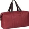 New Rebels® Mart Weekender - Weekendtas - Reistas - Waterafstotend - Polyurethaan- Burgundy -Bagage Kortingen Winkel 1200x1123 14