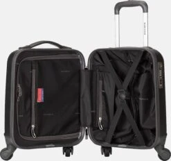 Decent Handbagage Koffer / Trolley / Reiskoffer - 42 Cm - 24 Liter - ABS - Maxi Air - Grijs -Bagage Kortingen Winkel 1200x1129 2