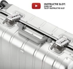 CarryOn ULD Handbagage - Luxe Aluminium Trolley 55cm - Dubbel TSA Slot - Dubbele Wielen - Aluminium 14 CarryOn ULD Handbagage - Luxe Aluminium Trolley 55cm - Dubbel TSA Slot - Dubbele Wielen - Aluminium -Bagage Kortingen Winkel 1200x1144