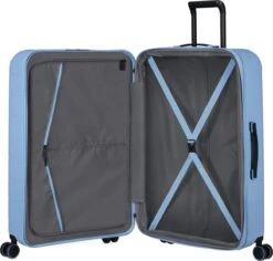 American Tourister Reiskoffer - Novastream Spinner 77/28 Tsa Exp (Large) Pastel Blue -Bagage Kortingen Winkel 1200x1146 1