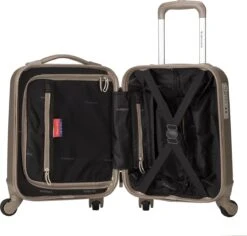 Decent Handbagage Koffer / Trolley / Reiskoffer - 42 Cm - 24 Liter - ABS - Maxi Air - Champagne 28 Decent Handbagage Koffer / Trolley / Reiskoffer - 42 Cm - 24 Liter - ABS - Maxi Air - Champagne -Bagage Kortingen Winkel 1200x1146