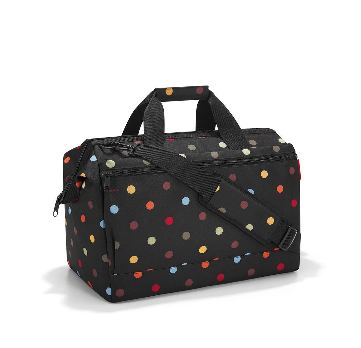 Reisenthel Allrounder L Pocket Reistas - 32L - Dots Zwart 3 Reisenthel Allrounder L Pocket Reistas - 32L - Dots Zwart