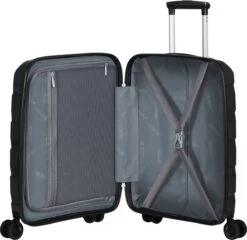 American Tourister Reiskoffer - Air Move Spinner 55/20 Tsa (Handbagage) Black -Bagage Kortingen Winkel 1200x1164