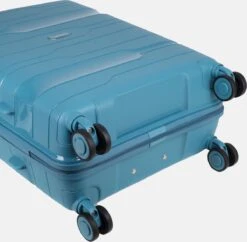 Decent ONE-CITY Large Koffer - 76 Cm - TSA Slot - Petrol -Bagage Kortingen Winkel 1200x1174 1