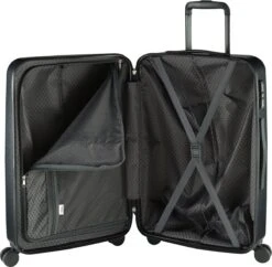 Princess Traveller Harlem - Reiskoffer - Zwart - RPET - M - 65cm 11 Princess Traveller Harlem - Reiskoffer - Zwart - RPET - M - 65cm -Bagage Kortingen Winkel 1200x1174 4