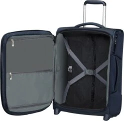Samsonite Reiskoffer - Respark Upright 55/20 Exp (Handbagage) Midnight Blue -Bagage Kortingen Winkel 1200x1175 1