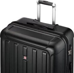 Swiss Alps - Reiskoffer - 78 Cm - 4 Wielen - Zwart 12 Swiss Alps - Reiskoffer - 78 Cm - 4 Wielen - Zwart -Bagage Kortingen Winkel 1200x1175 4