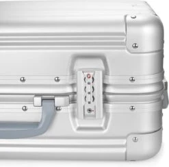 Aluminium Handbagage Koffer Mozzel Darrow - Reiskoffer Met Wielen - 51cm - Harde Koffer - Zilver -Bagage Kortingen Winkel 1200x1185 3