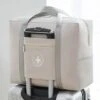 Merkloos Opvouwbare Reistas Beige - Opbergtas - Weekendtas - Reistas Voor Handbagage - Opvouwbare Reistassen Dames - Reistas Voor Op Koffer - Dames Tas - Damestas - Tas Voor Reizen - Sporttas -Bagage Kortingen Winkel 1200x1188 8