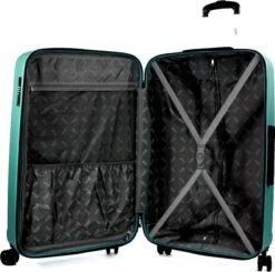 Oistr Noorvik Handbagage 4 Wheel Spinner Mint Green -Bagage Kortingen Winkel 1200x1189