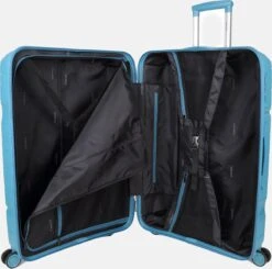 Decent ONE-CITY Large Koffer - 76 Cm - TSA Slot - Petrol -Bagage Kortingen Winkel 1200x1189 8