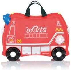 Trunki Ride-On Handbagage Koffer 46 Cm - Frank De Brandweerwagen -Bagage Kortingen Winkel 1200x1190 2