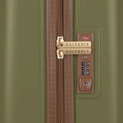 SUITSUIT - Fab Seventies - Martini Olive - Handbagage (55 Cm) -Bagage Kortingen Winkel 1200x1199
