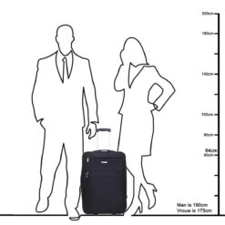 Decent Basic-Line Medium Trolley 63 Cm - Zwart -Bagage Kortingen Winkel 1200x1200 1032