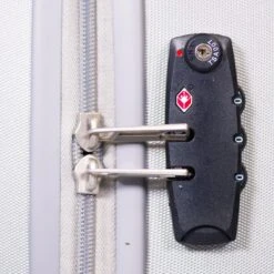 ©TROLLEYZ - Bali No.22 - Reiskoffer 69cm Met TSA Slot - Dubbele Wielen - 360° Spinners - 100% ABS - Reiskoffer In Metallic Grey -Bagage Kortingen Winkel 1200x1200 1034