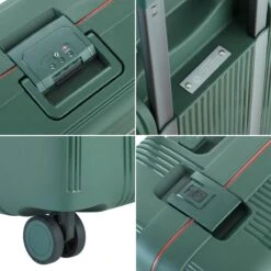 CarryOn Protector Luxe Grote Reiskoffer - Trolley 77cm Met TSA-klikslot - Ultrasterk - Groen -Bagage Kortingen Winkel 1200x1200 1047