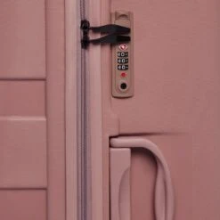 ©TROLLEYZ - Paris No.5 - Reiskoffer - 78cm Met TSA Slot - Dubbele Wielen - 360° Spinners - 100% Polypropyleen - Reiskoffer In Rose Blush -Bagage Kortingen Winkel 1200x1200 1078