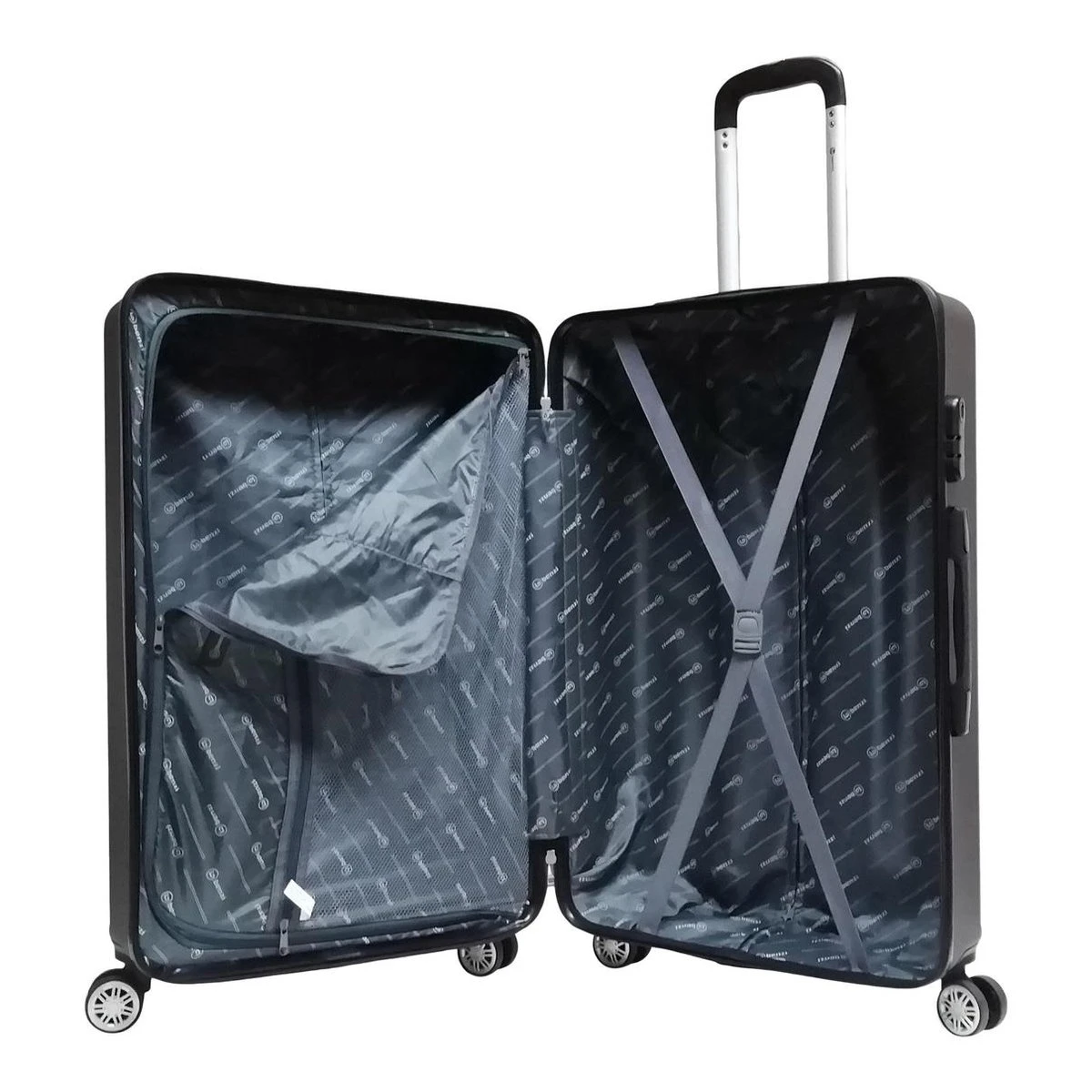 Benzi Obejo Large Koffer - 75 Cm - Bordeaux Rood 5 Benzi Obejo Large Koffer - 75 Cm - Bordeaux Rood - Afbeelding 3