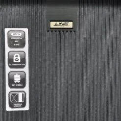 Oistr Noorvik 4 Wheel Spinner 69 Black -Bagage Kortingen Winkel 1200x1200 1201