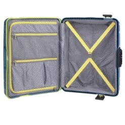 CarryOn Steward TSA Reiskoffer - 65cm Trolley Met Kliksloten - Dubbele Wielen - Blauw -Bagage Kortingen Winkel 1200x1200 1250