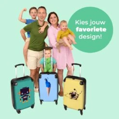 NoBoringSuitcases.com® Koffer - Reiskoffer Met Wielen - Pauw - IJshoorntjes - Blauw - IJs - Vogel - Handbagage Trolley - Past Binnen 55x40x20 Cm En 55x35x25 Cm - Fotokoffer 19 NoBoringSuitcases.com® Koffer - Reiskoffer Met Wielen - Pauw - IJshoorntjes - Blauw - IJs - Vogel - Handbagage Trolley - Past Binnen 55x40x20 Cm En 55x35x25 Cm - Fotokoffer -Bagage Kortingen Winkel 1200x1200 134