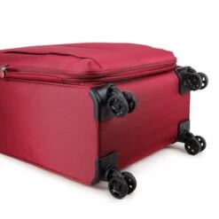Decent D-Upright Medium Koffer - 66 Cm Expandable - TSA Slot - Bordeaux Rood -Bagage Kortingen Winkel 1200x1200 1345