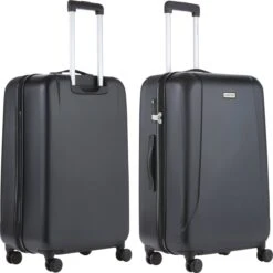 CarryOn Skyhopper Reiskoffer - 78cm TSA Trolley Met OKOBAN - Dubbele Wielen - Zwart -Bagage Kortingen Winkel 1200x1200 1354
