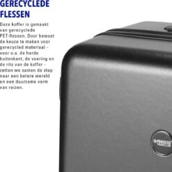 Princess Traveller Harlem - Reiskoffer - Zwart - L - 76cm -Bagage Kortingen Winkel 1200x1200 1388